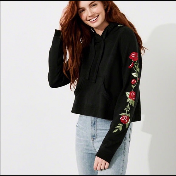 Rose hollister hoodie Clearance